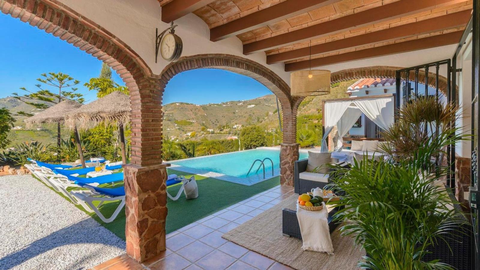 Villa Las Palmeras De Torrox By Ruralidays Zewnętrze zdjęcie